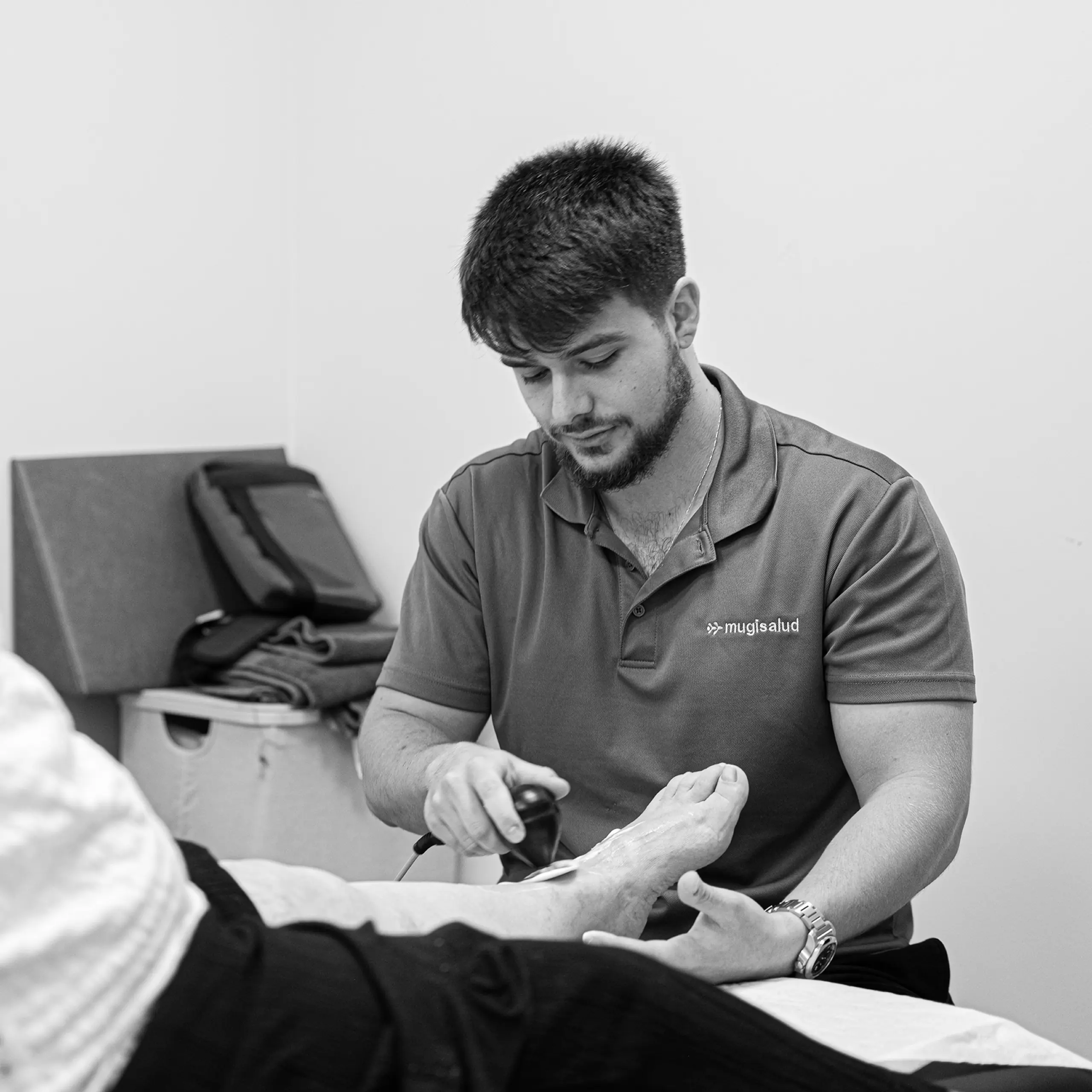 Interior del Centro Médico Mugisalud en Bilbao