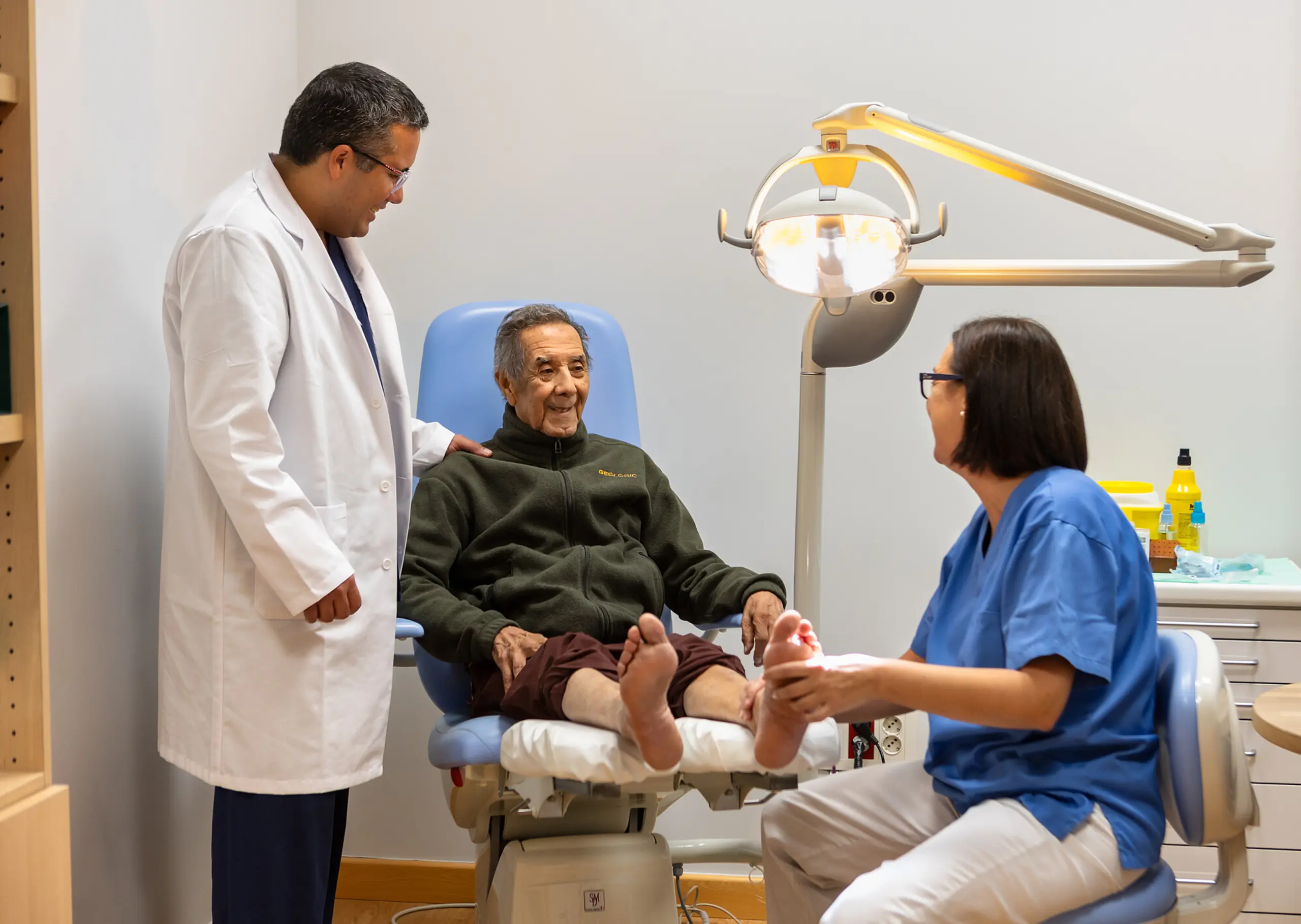 Consulta de podología y análisis biomecánico del pie en Mugisalud Bilbao