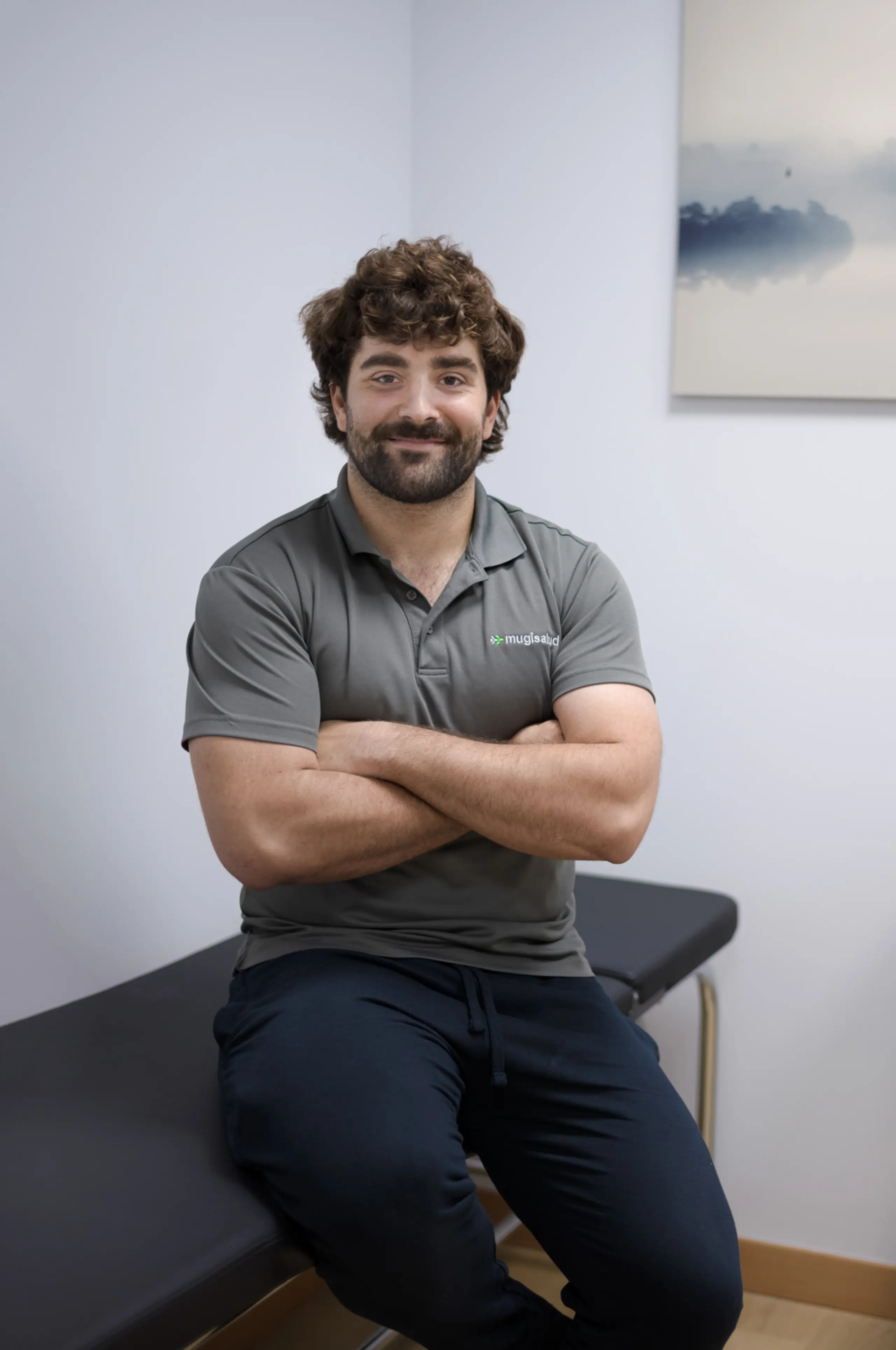 Ander Blanco Partearroyo, fisioterapeuta deportivo especializado en readaptación en Mugisalud Bilbao